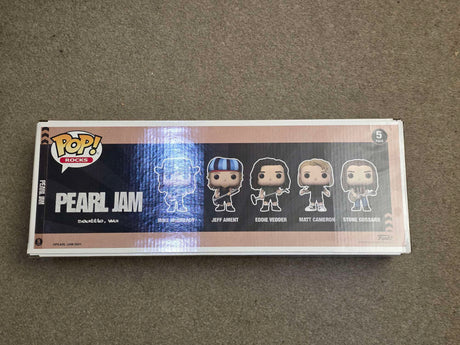 Slight Damaged Box | PEARL JAM | Funko Pop Rocks | 5 Pack