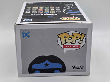Damaged Box | WONDER WOMAN SILHOUETTE | DC Super Heroes | Funko Pop Heroes #08