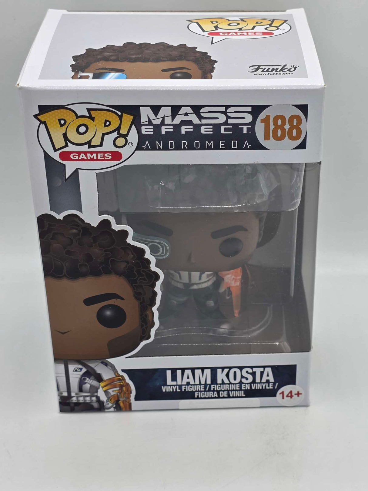 Slight Damaged Box | Funko Pop Games | Mass Effect Andromeda | Liam Kosta #188