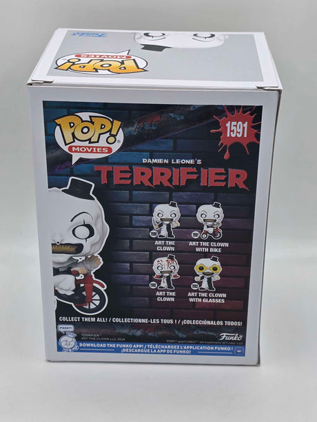 ART THE CLOWN WITH BIKE | Terrifier | Funko Pop Movies #1591