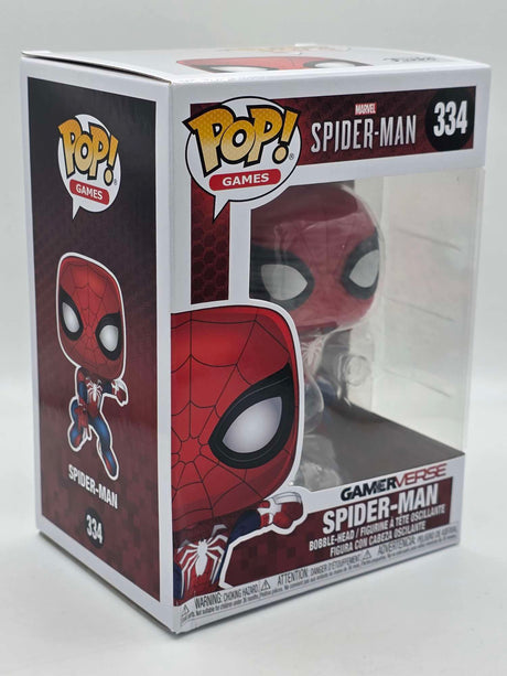 Damaged Box | SPIDER-MAN | Funko Pop Games | Marvel Gamerverse | #334