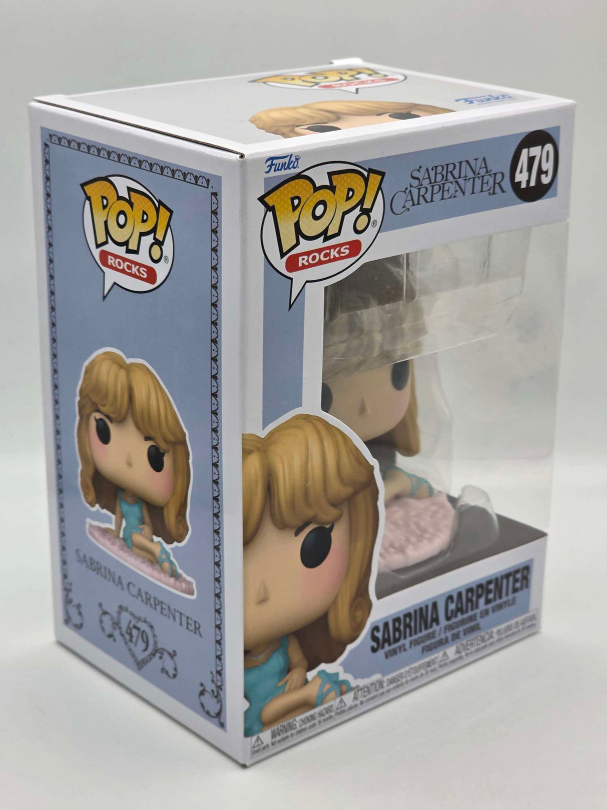 Slight Damaged Box | SABRINA CARPENTER (NIGHT GOWN) | Funko Pop Rocks #479