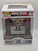 Slight Damaged Box | Funko Pop! Deluxe WWE |  ROMAN REIGNS In-Ring #201