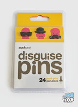 DISGUISE PINS | 24 x Push Pins | SuckUK