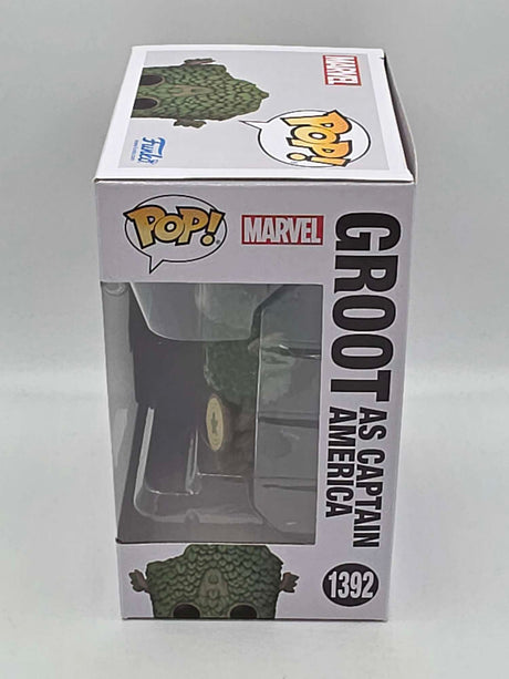 GROOT AS CAPTAIN AMERICA | We Are Groot | Funko Pop Marvel #1392