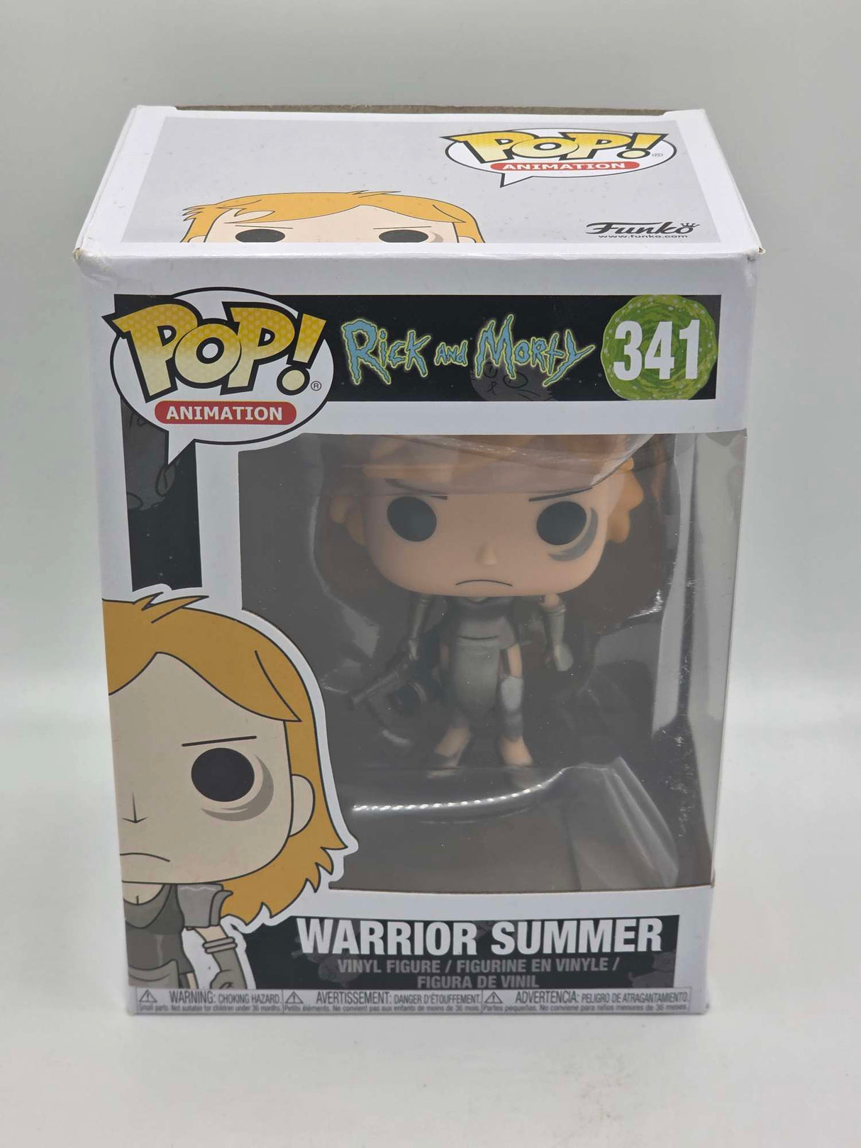 Damaged Box | WARRIOR SUMMER | Rick and Morty | Funko Pop Animation #341
