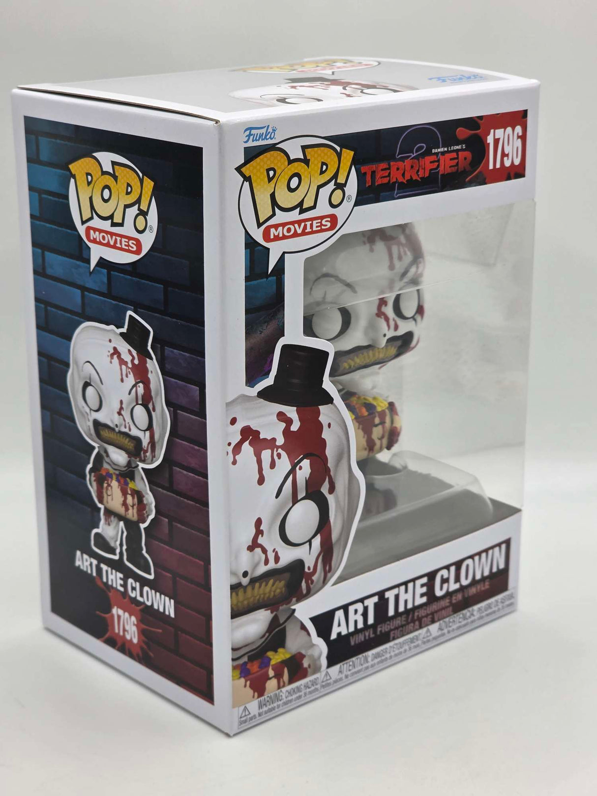 ART THE CLOWN (WITH DECAPITATED HEAD) | Terrifier 2 | Funko Pop Movies #1796