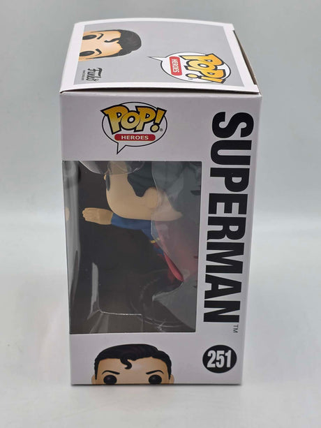 Damaged Box | Superman Flying (80th Anniversary) | Funko Pop Heroes | #251