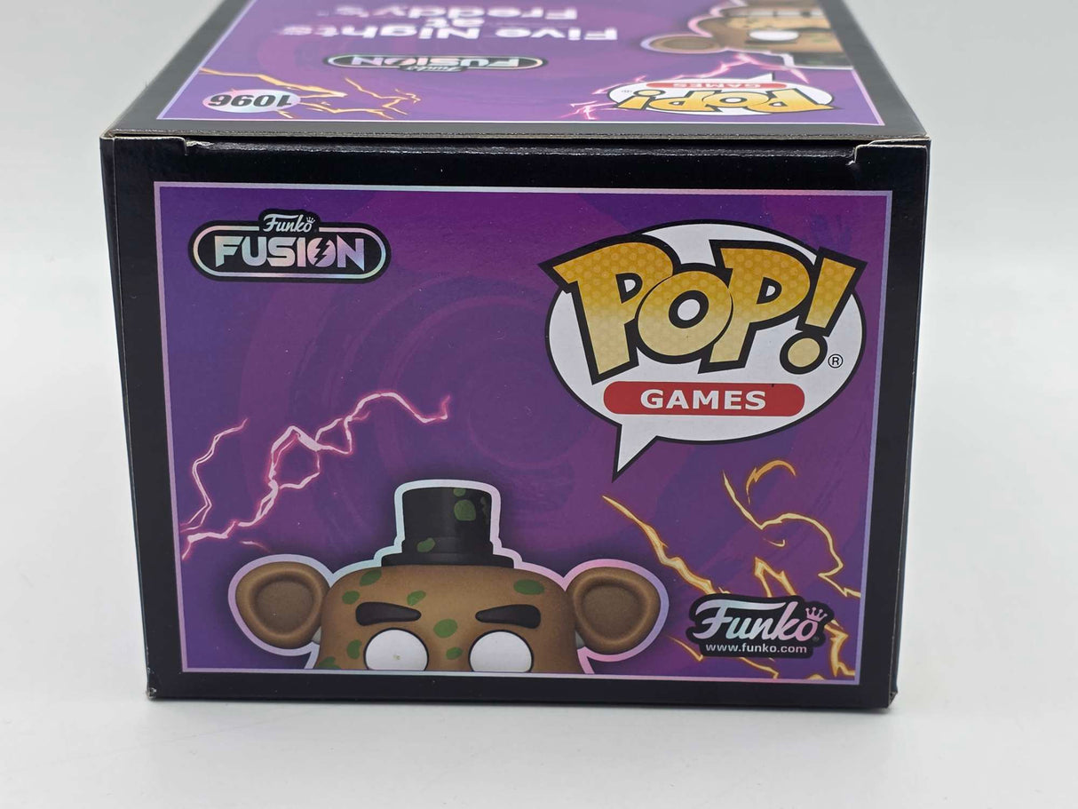 FREDDY FAZBEAR ZOMBIE (WITH PIZZA LAUNCHER) | Funko Fusion Pop Games #1096 | CHASE