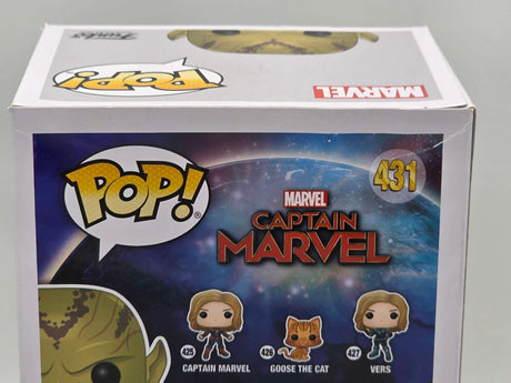 Damaged Box | TALOS | Captain Marvel | Funko Pop Marvel #431