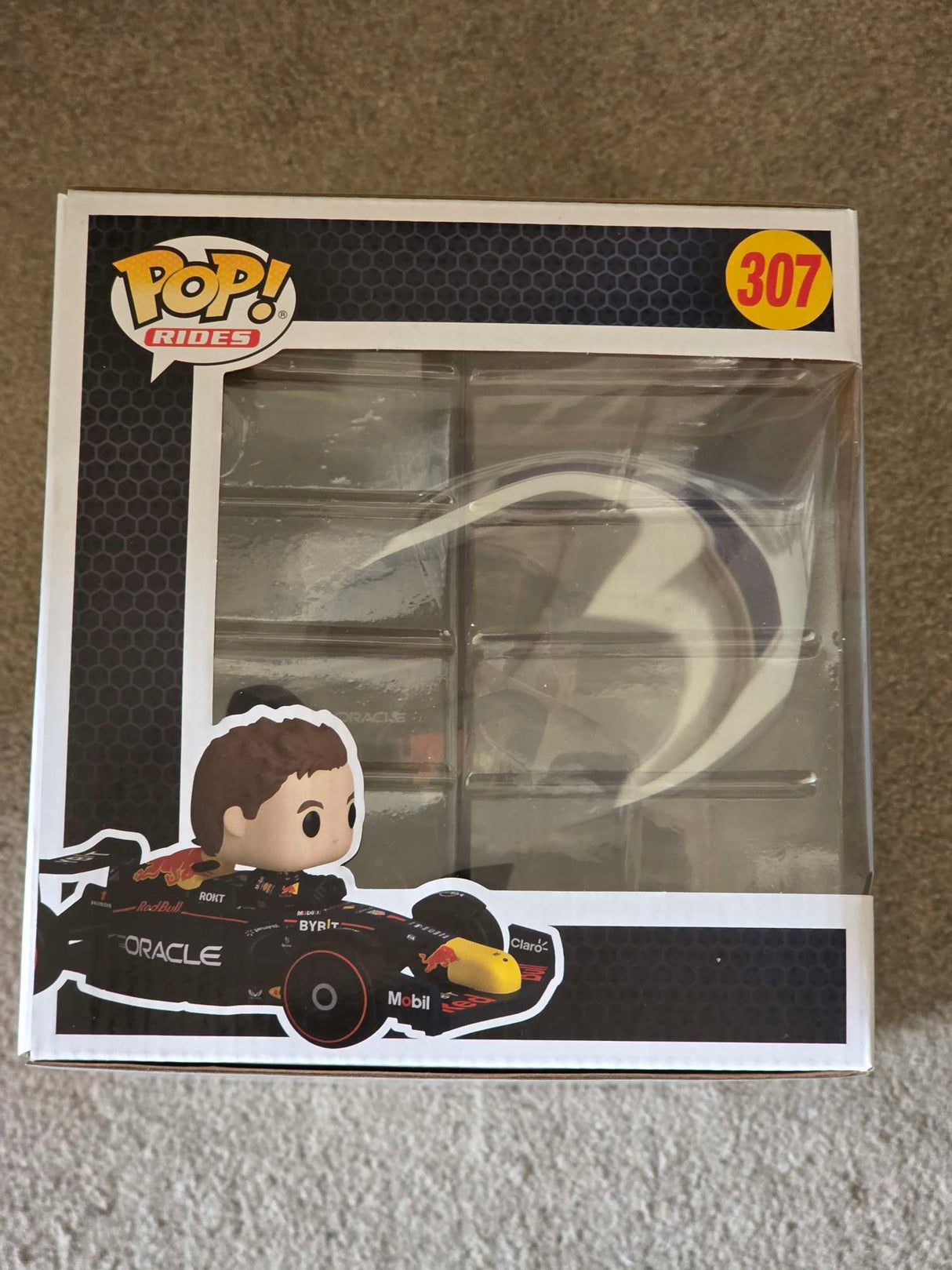 Slight Damaged Box | MAX VERSTAPPEN | Formula 1 Oracle Red Bull Racing | Funko Pop Rides #307