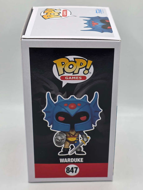 Slight Damaged Box | WARDUKE (WITH D20 DICE) | Dungeons & Dragons | Funko Pop Games #847