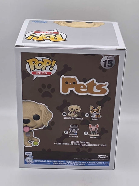 Funko Pop! Pets: Golden Retriever #15
