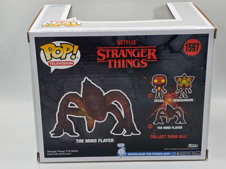 Slight Damaged Box | THE MIND FLAYER (RIFT) | Stranger Things | Funko Pop Television | 6 Inch #1597