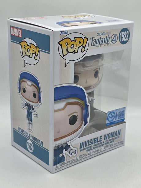 Damaged Box | INVISIBLE WOMAN (ASTRONAUT) | The Fantastic Four First Steps | Funko Pop Marvel #1522