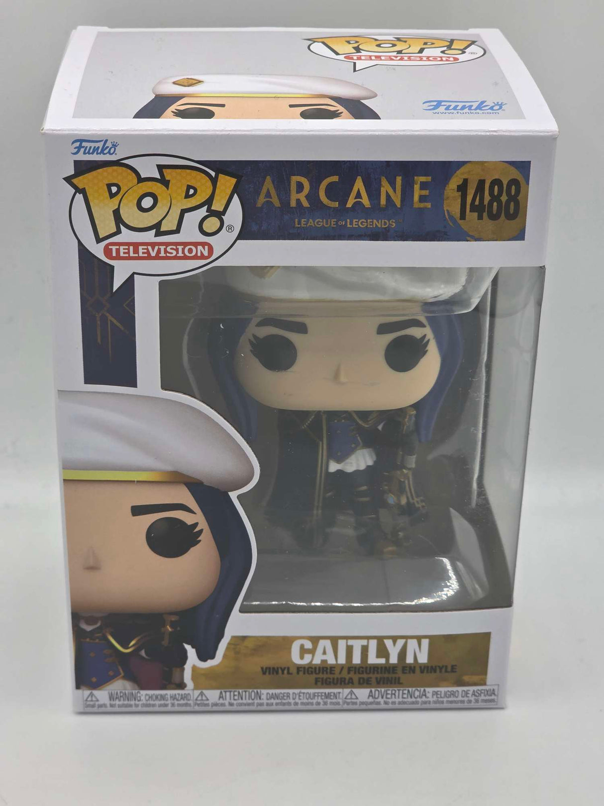 Damaged Box | CAITLYN | Arcane League of Legends | Funko Pop Television #1488
