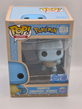 SQUIRTLE | Pokemon | Funko Pop Games | Soft Color #504