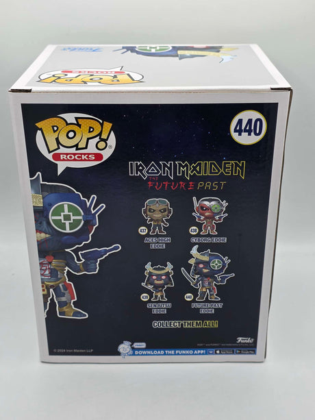 FUTURE PAST EDDIE | Iron Maiden | Funko Pop Rocks | 6 INCH #440