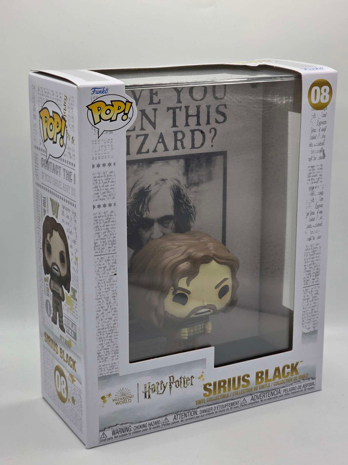 SIRIUS BLACK (POSTER) | Harry Potter | Funko Pop Covers  | #08 (Copy)