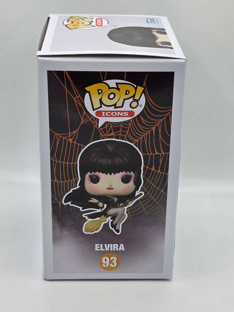 ELVIRA WITH BROOM | Elvira Mistress Of The Dark | Funko Pop Icons #93