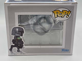 SLIGHT DAMAGED BOX | Funko Pop! Rides Strs The Mandalorian THE MANDALORIAN AND GROGU In Imperial Remnant AT-RT 6 Inch #837
