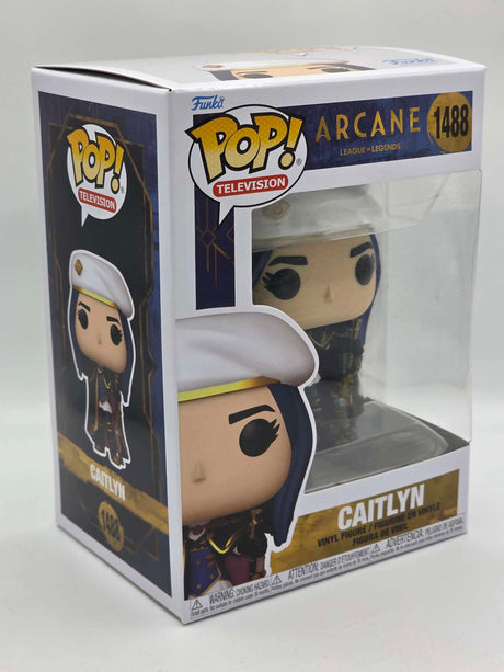 Slight Damaged Box | CAITLYN | Arcane League of Legends | Funko Pop Television #1488