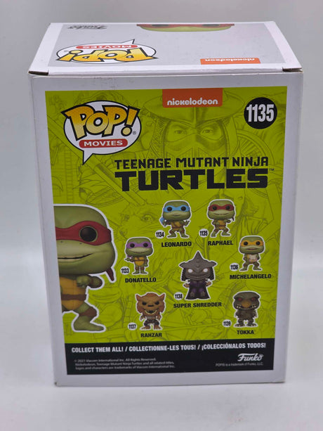 Slight Damaged Box | Funko Pop Movies | Teenage Mutant Ninja Turtles 2 TMNT | Raphael #1135