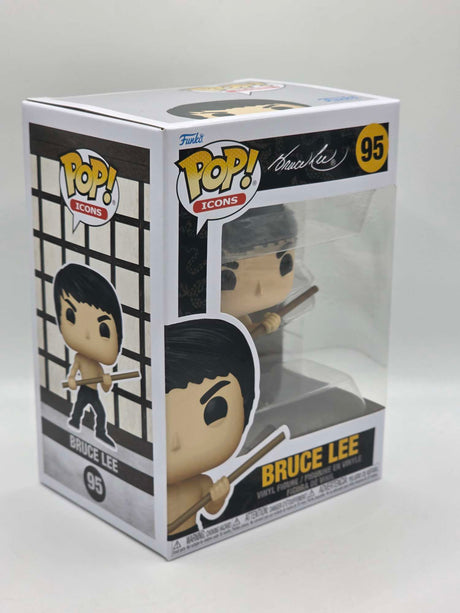 BRUCE LEE (WITH BO STAFF) | Funko Pop Icons #95