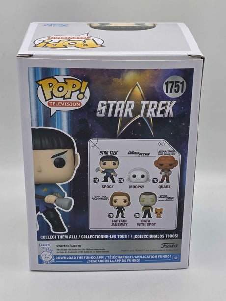 SPOCK (WITH VULCAN LIRPA)  | Star Trek | Funko Pop Television #1751