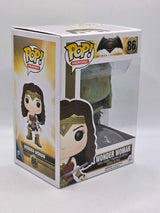 Damaged Box | PATINA WONDER WOMAN BRONZE | Batman vs Superman | Funko Pop Heroes #86