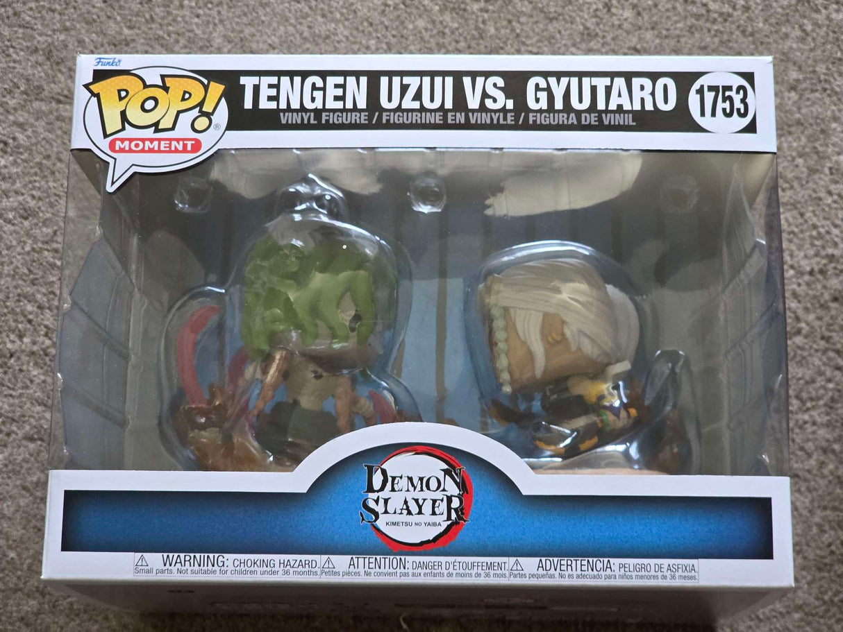Slight Damaged Box | TENGEN UZUI vs GYUTARO | Demon Slayer | Funko Animation Moment #1753