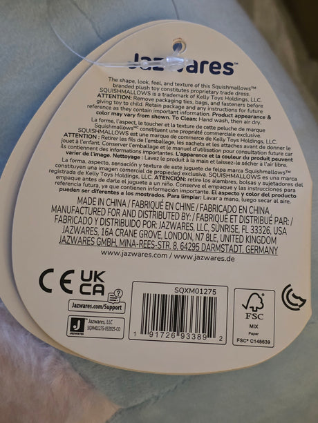 CLAYTON THE COW EARMUFFS | Squishmallows 7.5" Plush Christmas 25