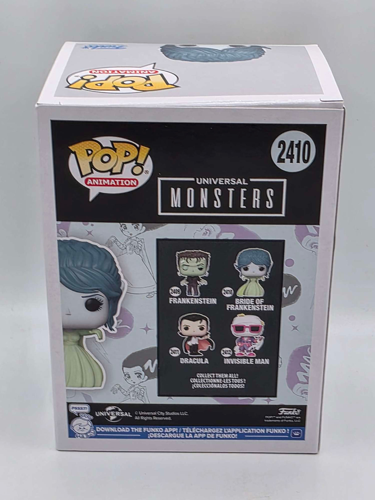 BRIDE OF FRANKENSTEIN (ANIME) | Universal Monsters | Funko Pop! Animation | #2410