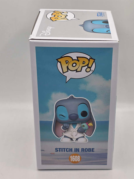 Slight Damaged Box | STITCH IN ROBE | Funko Pop Disney Lilo & Stitch #1608