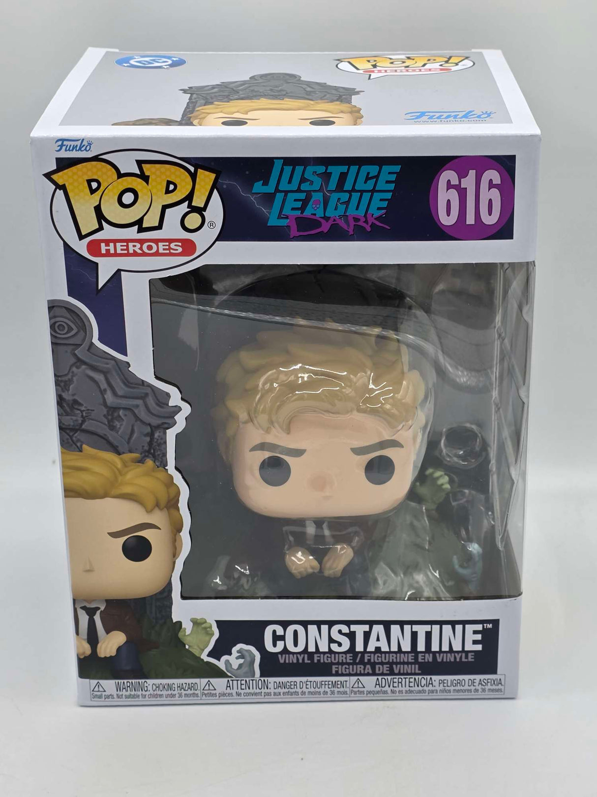 Funko Pop! Deluxe Heroes Justice League Dark CONSTANTINE 6 Inch #616