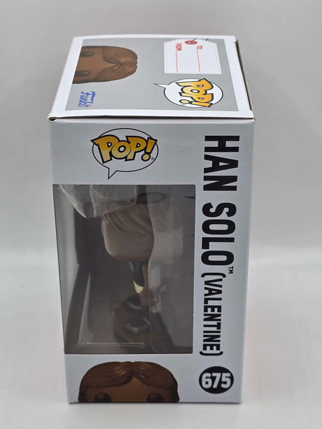 Slight Damaged Box | HAN SOLO (CHOCOLATE) | VALENTINES | Funko Pop Star Wars #675