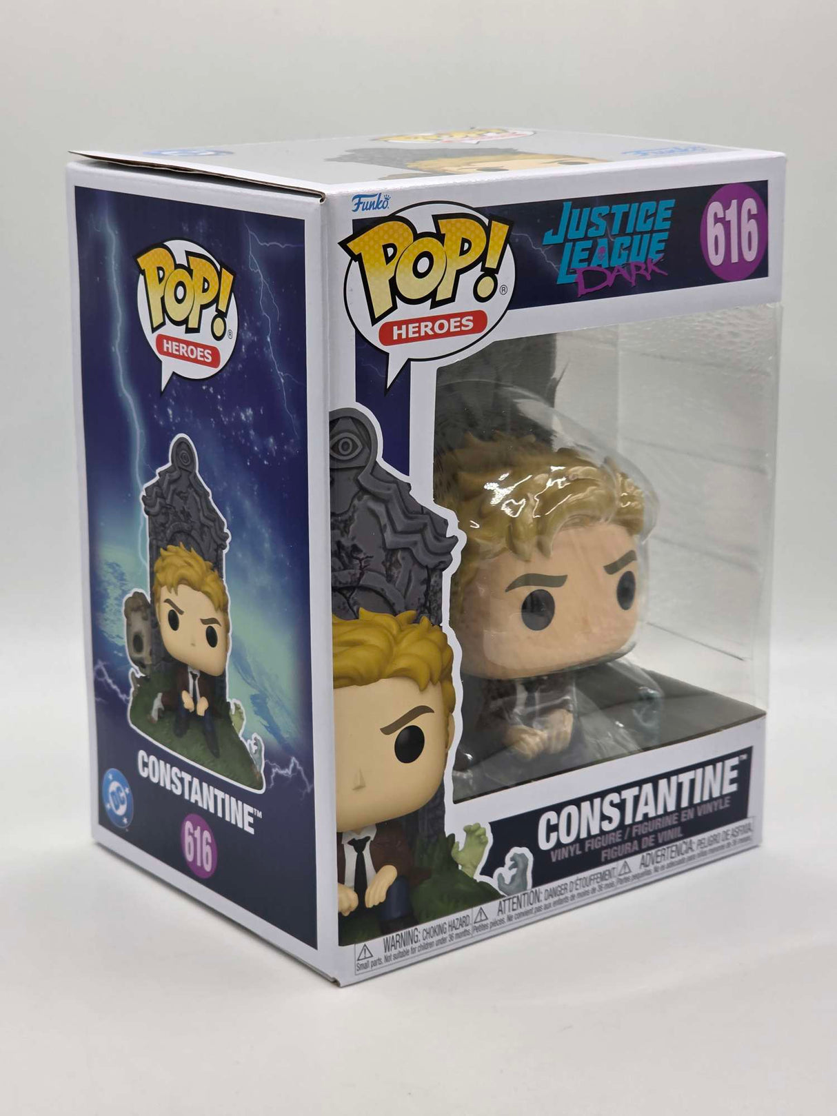 Funko Pop! Deluxe Heroes Justice League Dark CONSTANTINE 6 Inch #616