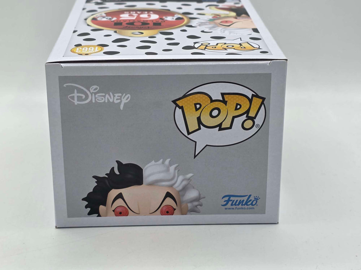 CRUELLA DE VIL | 101 DALMATIANS |  Funko Disney | CHASE #1663