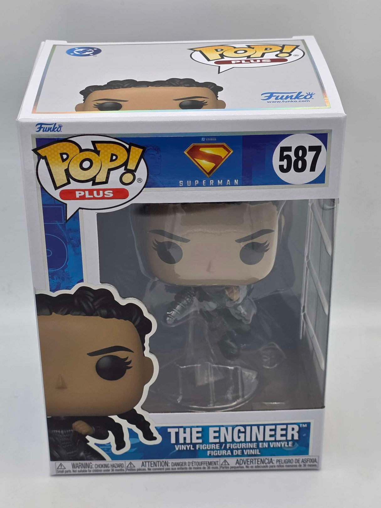 THE ENGINEER (METALLIC) | Superman (2025) | Funko Pop Plus #587