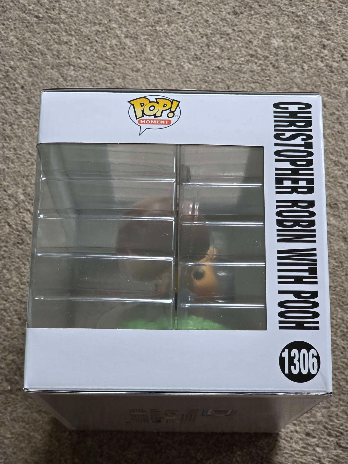 Slight Damaged Box | CHRISTOPHER ROBIN WITH POOH  Winnie the Pooh | Funko Pop Moment Disney #1306