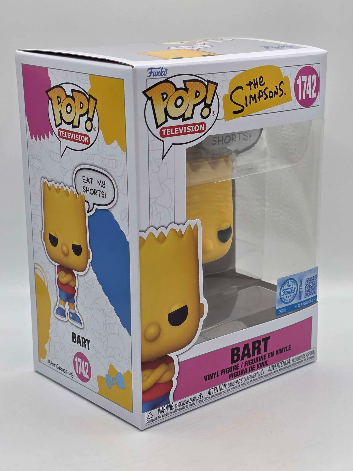 BART (EAT MY SHORTS) | The Simpsons | Funko Pop Television #1742
