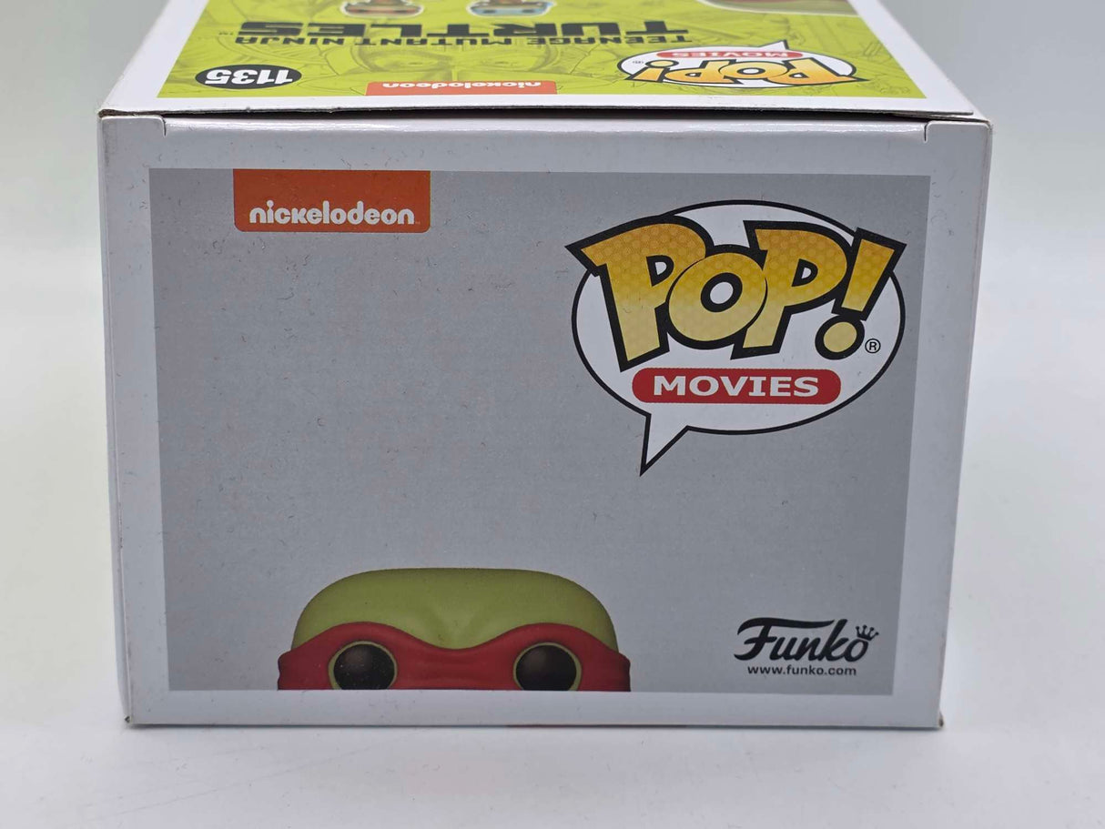 Slight Damaged Box | Funko Pop Movies | Teenage Mutant Ninja Turtles 2 TMNT | Raphael #1135