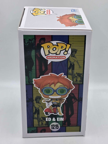 Slight Damaged Box | ED & EIN (ON SCOOTER) | Cowboy Bebop | Funko Pop Animation #1215