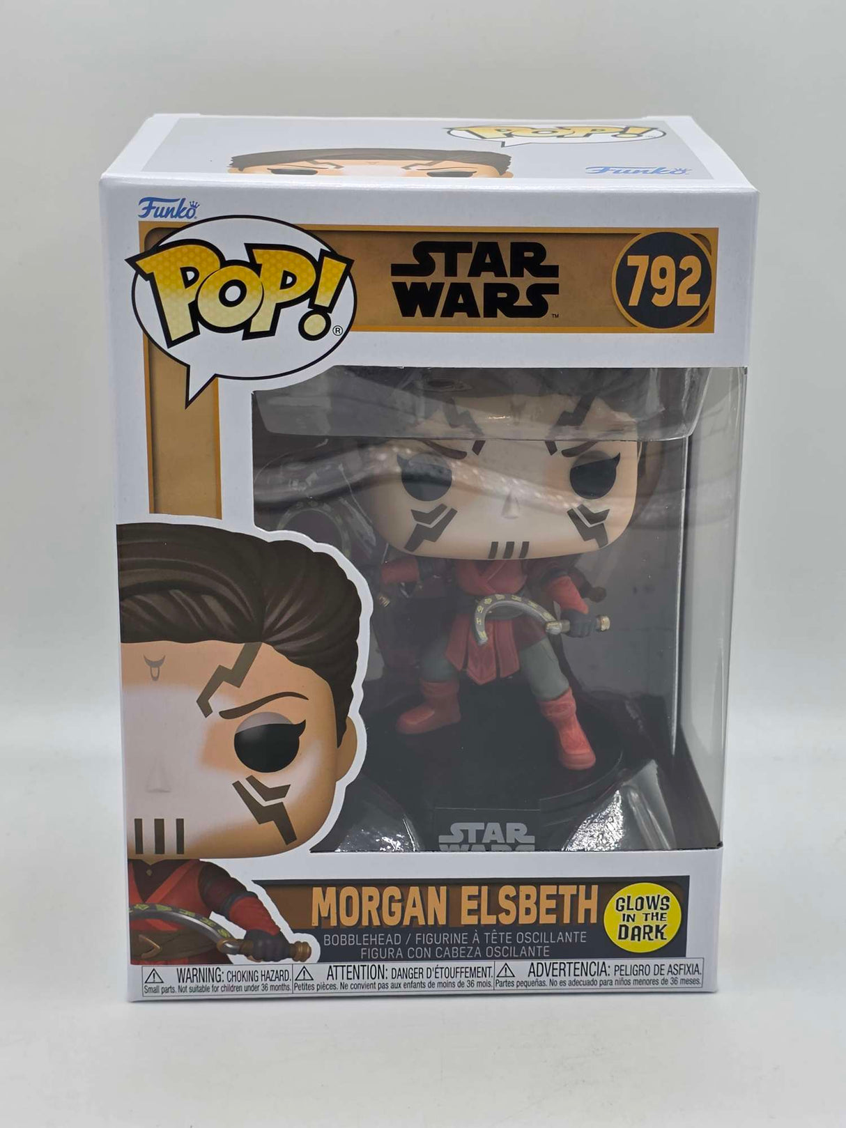 MORGAN ELSBETH | Tales of the Empire | Funko Pop Star Wars | Glow #792