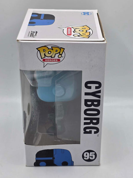 Damaged Box | CYBORG SILHOUETTE | DC Super Heroes | Funko Pop Heroes #95