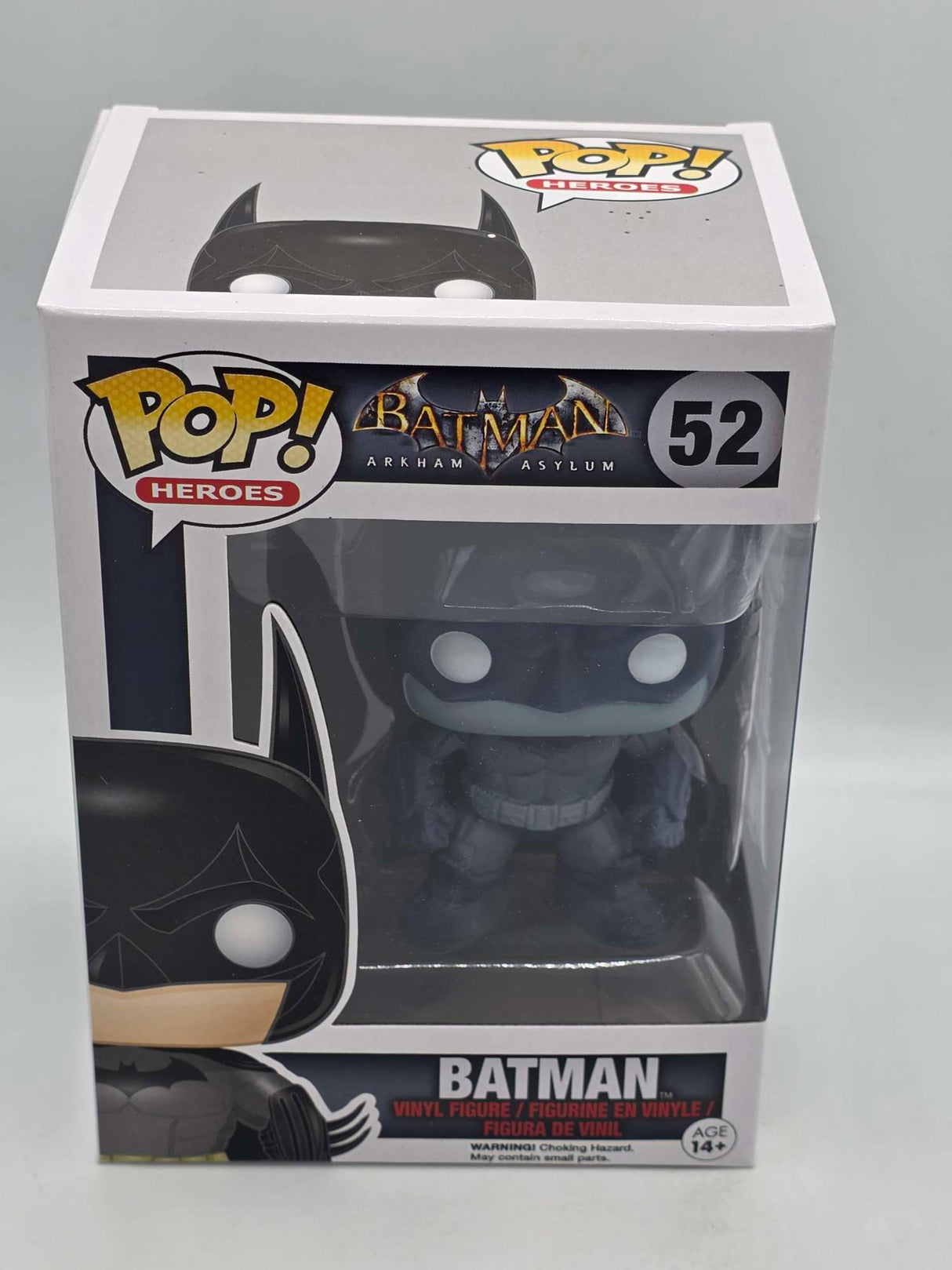 Slight Damaged Box | BATMAN DETECTIVE MODE  | Arkham Asylum | Funko Pop Heroes #52