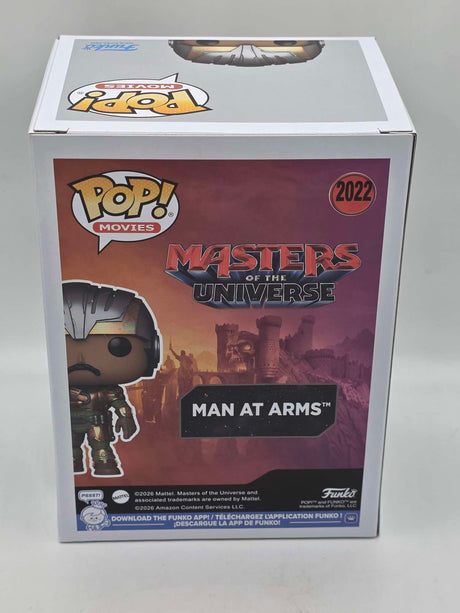 Funko Pop! Movies Masters of the Universe MAN-AT-ARMS Vinyl Figure #2022