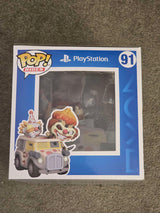 Slight Damaged Box | SWEET TOOTH & ICE CREAM TRUCK | PlayStation Twisted Metal | Funko Pop Rides #91