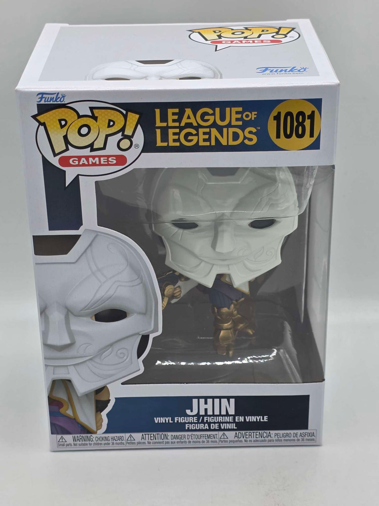 Damaged Box | JHIN  | League of Legends | Funko Pop Games #1081
