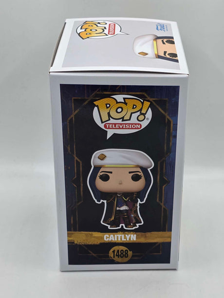 Slight Damaged Box | CAITLYN | Arcane League of Legends | Funko Pop Television #1488